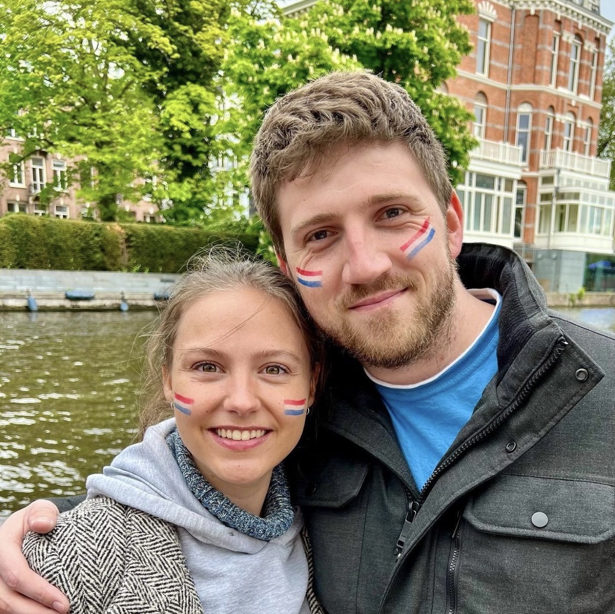 Michane and Ross in the Netherlands