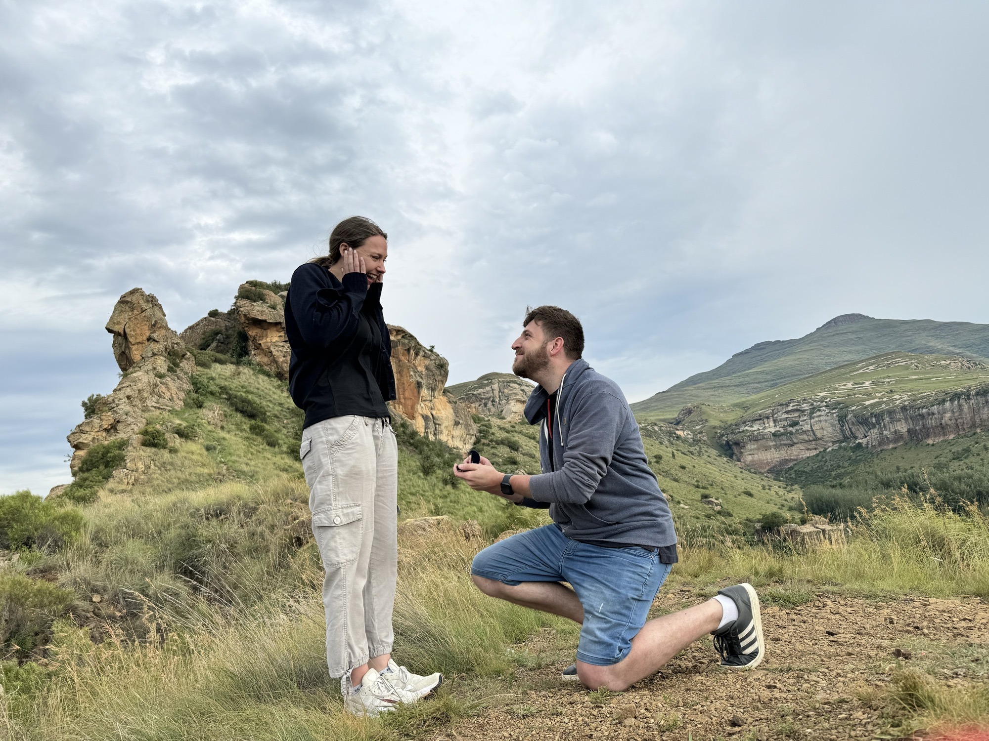 Michane and Ross — the proposal